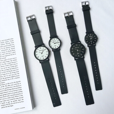 

Ins Korean Wind Chic Small Black Watch Simple Korean Waterproof Student Watch