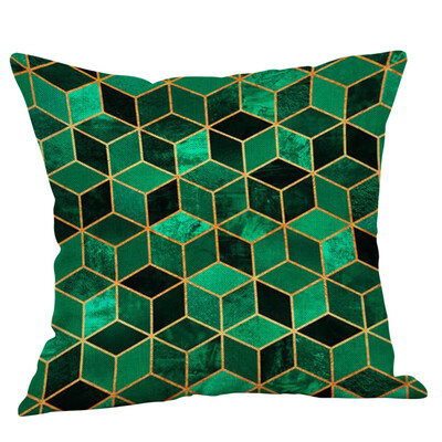

〖Follure〗Geometric Printed Cotton Linen Throw Pillow Cases Sofa Cushion Cover Home Decor