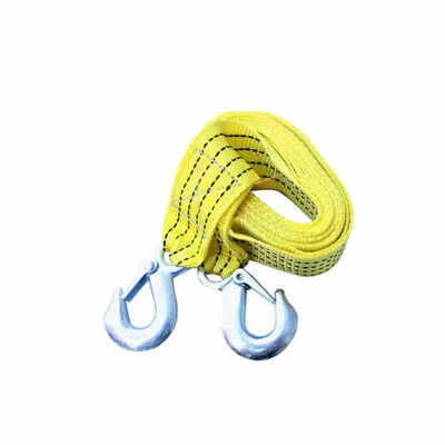 

Car Vehicle Truck Pulling Heavy Duty Self-Rescue Rope Tow Rope Strap Belt Strong Hook Towing Cable Trailer 3M 3Tons