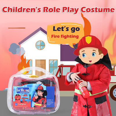 

Tailored Firemen Doctor Cook Pretend Costume Role Play Set Toy Gift For Kid Children