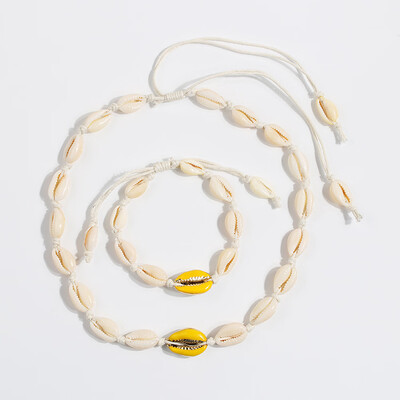 

Fashion White Shell Irregular Gravel Chips Beads Pearl Choker Necklace for Women Party Wedding Gifts Summer Jewelry Collar