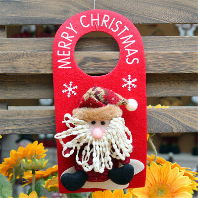 

Tailored Christmas Ornament Home Decoration Tree Door Hang Children Gifts Nonwoven