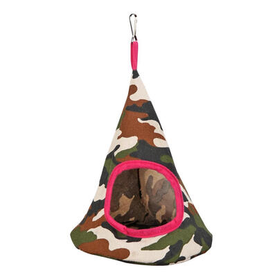 

Cone Shape Birds Parrot Nest Comfortable Hamster House Small Animals Cage