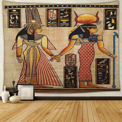

Toponeto Fashion Tapestry Pattern Fresh Style Egypt Decorative Tapestry Home Decor