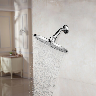 

Siaonvr 9 Rainfall Shower Head Large Luxury Fixed Showerhead Made of Stainless Steel