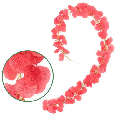 

Christmas Artificial Hanging Leaves Natural Artificial Plants Wall Door Realistic Fake Colorful Garland Leaves Autumn Fall Leaves