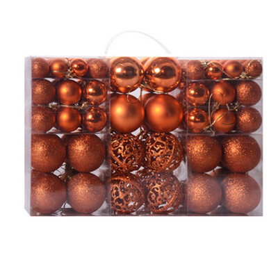 

〖Follure〗30mm Christmas Xmas Tree Ball Bauble Hanging Home Party Ornament Decor 100PC