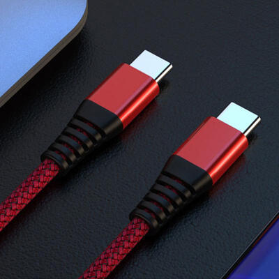 

Type-c Data Line Double Head C To C Mobile Hard Disk Apple MacBook AirPD Fast Charge 60W-12m