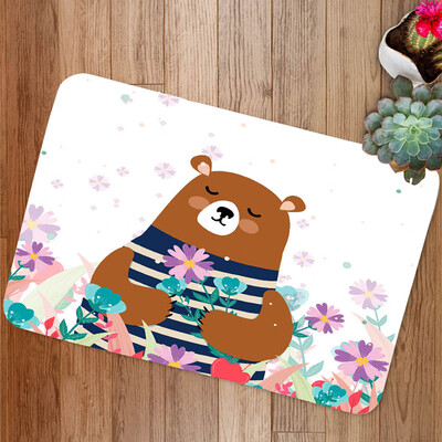 

Gobestart Popular Door Room Floor Mat Indoor Carpets Rag Bathmat Home Decor 40X60cm