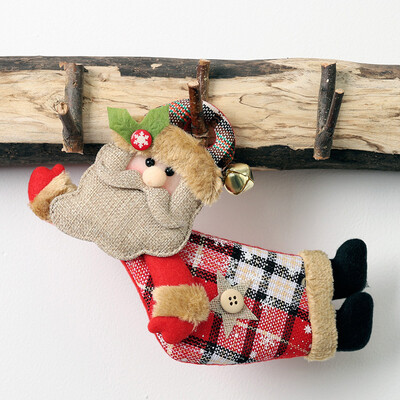 

〖Follure〗Christmas Tree Ornament Doll Hanging Snowman Santa Claus Door Window Decoration