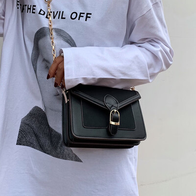 

Net red small bag female bag 2019 new wave wild wild double-sided chain bag summer small fresh ins messenger bag