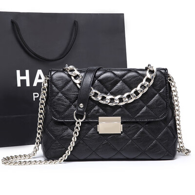 

Lingge chain bag female 2019 new tide handbags wild Korean version of the slung portable small incense bag a generation