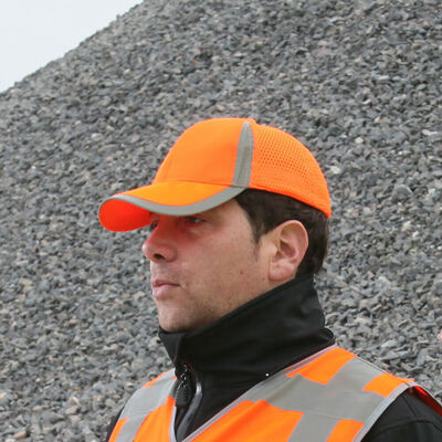 

Hi Viz High Visibility Reflective Work Running Sport Summer Outdoor Baseball Cap