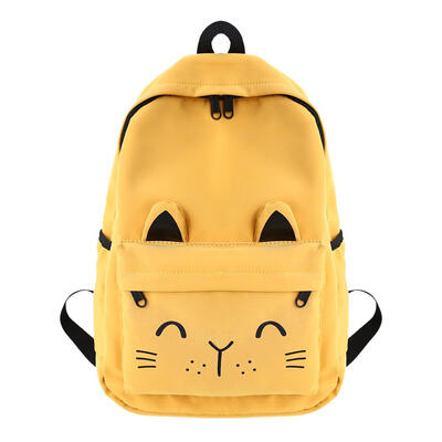 

Cartoon Print Large Capacity Backpacks Women Student School Travel Rucksack
