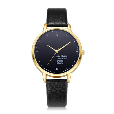 

Womens Watches Top Brand Dial Ladies High Quality Quartz Wristwatch Solid Color Leather Strap Clock Casual Relogio Feminino50