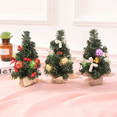 

Christmas Tree Desk Table Decor Festival Party Ornaments Xmas Gifts Mini Christmas Tree Desk Table Decoration