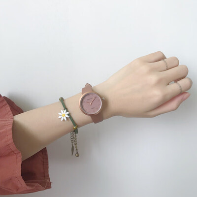 

Retro European&western Hong Kong style inschic literature&art vintage unicorn watch lovely maiden soft siste