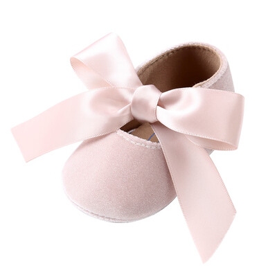 

Baby Girl Princess Velvet Shoes Bowknot Fashion Toddler First Walkers Shoes