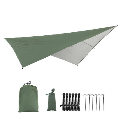 

Waterproof Rectangle Sunshade Sail Shelter Patio Shade Cloth UVRain Resistant Tent Hammock Tarp Picnic Mat for Outdoor Travel Cam