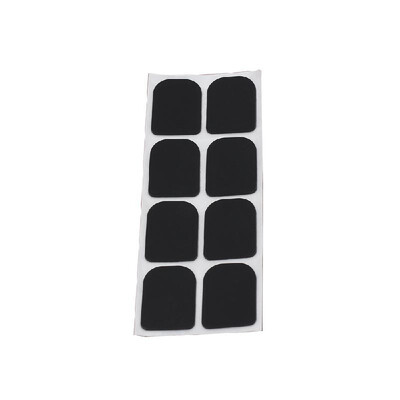 

8pcs 08mm Black Soprano Saxophone Sax Clarinet Mouthpiece Patches Pads Cushions