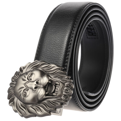 

Personality fashion automatic buckle belt mens casual leather belt belt LY36-3065-1