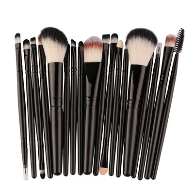 

Toponeto New 18 pcs Makeup Brush Set tools Make-up Toiletry Kit Wool Make Up Brush Set