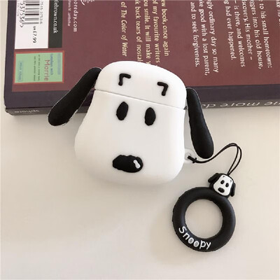 

Portable Cute Cartoon 3D Pink Monkey Clamshell-Type Silica Gel Earphone Sleeve For 12 Generation Rechargeable Airpods