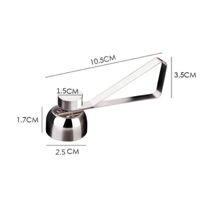 

Stainless Steel Egg Scissors Egg Topper Cutter Shell Opener Stainless Steel Boiled Raw Egg Open Creative Kitchen Tools
