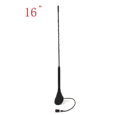 

16" Antenna Aerial Radio Roof Mast Whip Antenna Base Fit for VW Jetta Golf