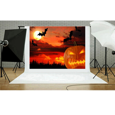 

Toponeto Happy Halloween Background Digital Background for Photography Studio