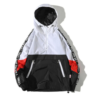 

Gobestart Mens Autumn Winter Style Loose Hooded Assault Coat Large Size Jacket Clothing