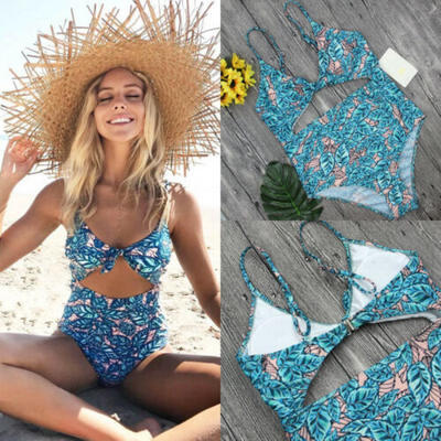 

Womens One Piece Bikini Push Up Padded Monokini Swimsuit Bathing Suit Swimwear