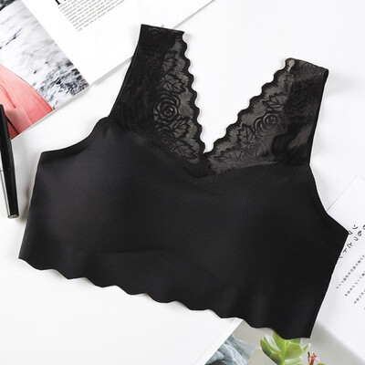 

Summer Women Camisole Lace Tube Top Sexy Vest V Neck Crop Top Female Sexy Lingerie
