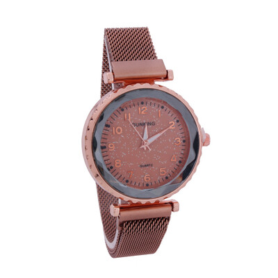Magnet magnet strap digital scale ladies fashion watch wholesale student quartz watch