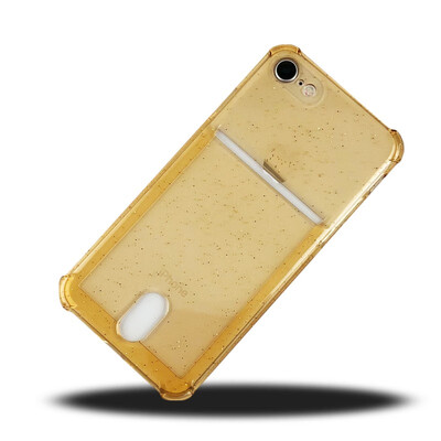 

Transparent TPU card case with card slot