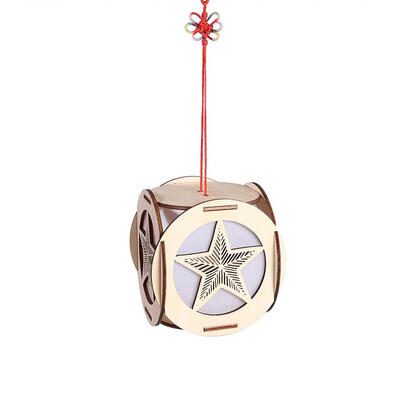 

Pentagon Chinese Knot Crafts Luminous DIY Lantern Rope Hanging Ornaments
