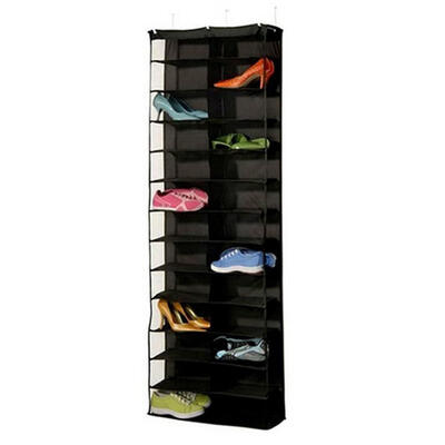 

26 Pockets Over Door Hanging Bag Box Shoes Organize Rack Hanger Storage Box