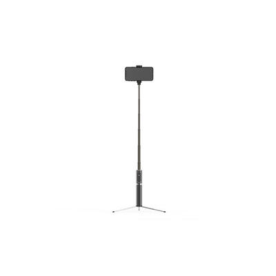

OTH-AB201 Aluminum Alloy Remote Control Wireless Bluetooth Phone Selfie Stick Rod With Hidden Tripod Bracket