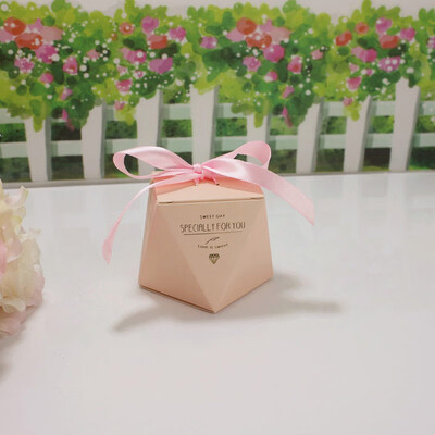 

FUNNYBUNNY Wedding Party Favor Boxes Flamingo Multidimensional Candy Gift Boxes Bonbonniere with Ribbon for Party Decorations