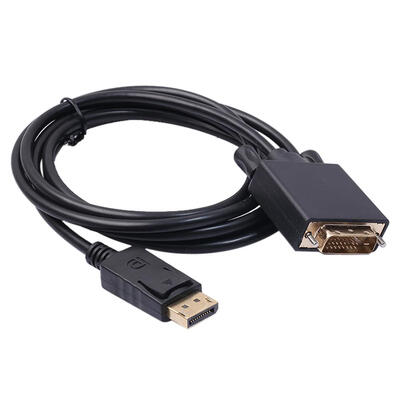 

6FT Display Port DP Male to DVI Male Cable Cord Adapter Gold Plated 1080P