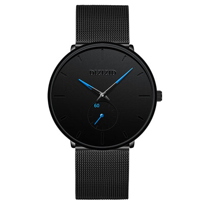 

Fashion Creative Mens Watches Top Brand Luxury Quartz Watch Men Casual Slim Mesh Steel Waterproof Sport Watch Relogio Masculino