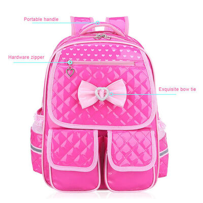 

2018 New Style Fashion Kid Child Princess Rucksack Back School Bags Backpack For Primary Girls Students