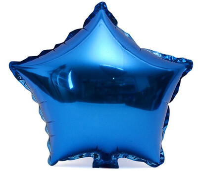 

FUNNYBUNNY 10pcs Star Shape Foil Mylar Helium Ballon 18" Balloon Birthday Party Decoration Foil Balloons