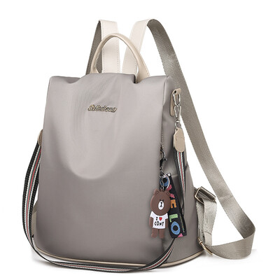 

Oxford cloth shoulder bag female fashion tide wild fashion anti-theft canvas bag backpack
