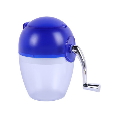 

Portable Hand Crank Manual Ice Crusher Shaver Shredding Household Snow Cone Maker Machine Kitchen Appliance