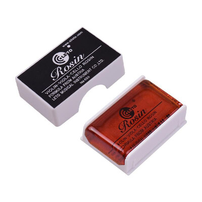 

50pcs Rosin for Bows Low Dust with Plastic Box for Violin Viola Cello