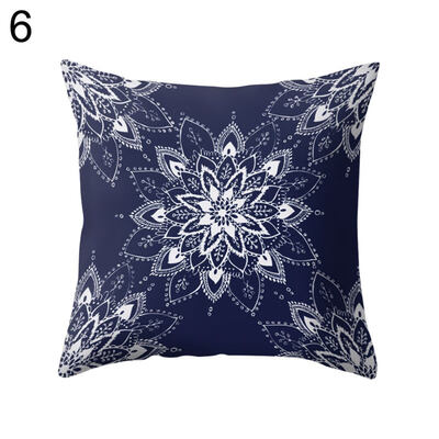 

Bohemian Style Square Throw Pillow Protector Case Cushion Cover Sofa Bed Decor
