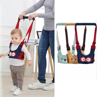 

Toddler Baby Adjustable Cute Safe Harness Walking Protection Belt Handheld Walker Walk Learning Helper Assistant Strap