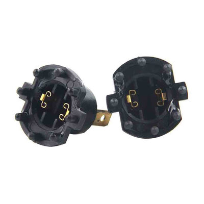

1 Pair Car Headlamp Socket H7 Globe Bulb Holder Replacement for Mazda 2 DE 3 323 BK BJ B28V510A3 12V