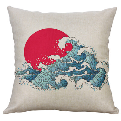 

〖Follure〗100 NEW 2019 Japanese Style 40x40cm Linen Pillow Pillowcase Home Decorative